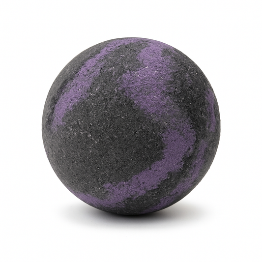 Holy Smokes Bath Bomb | Lavender , Frankincense & Charcoal