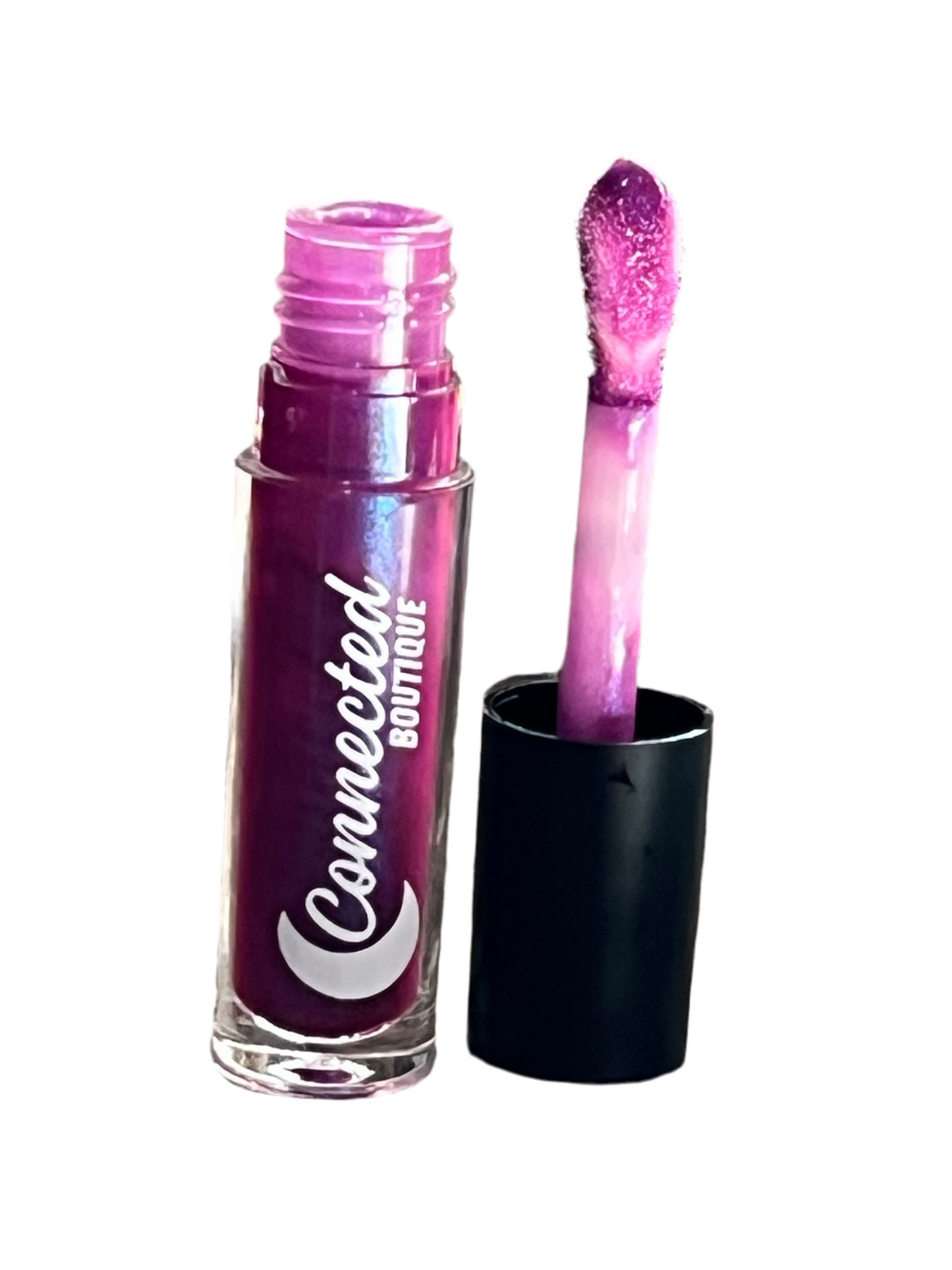 Stargazer -Duochrome Purple‑Pink Shift Lip Gloss with Vanilla Scent