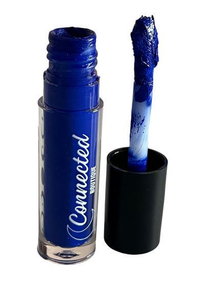 Vue- Matte Blue Bold Longwear Liquid Lipstick – Transfer‑Proof Matte