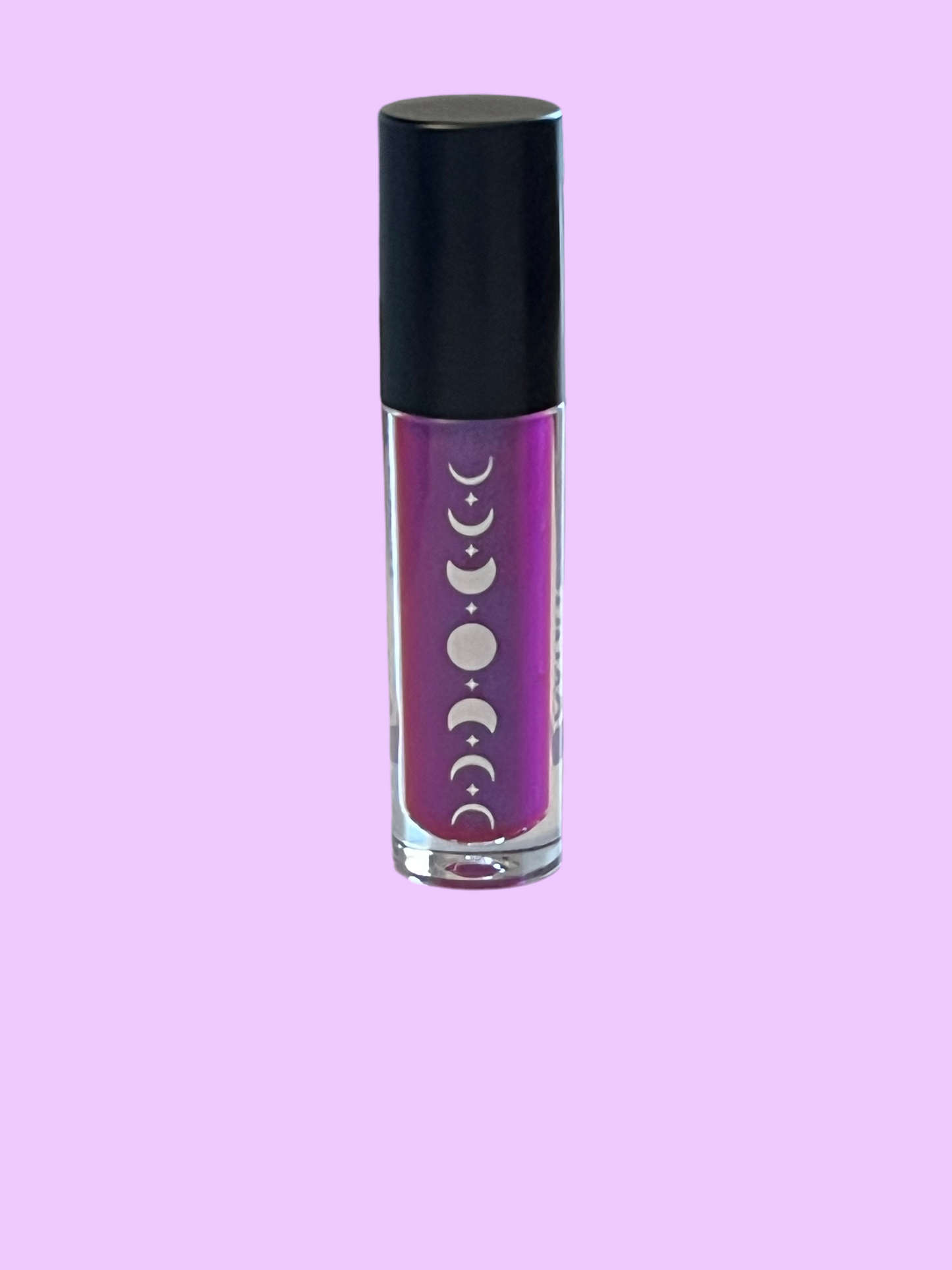Stargazer -Duochrome Purple‑Pink Shift Lip Gloss with Vanilla Scent