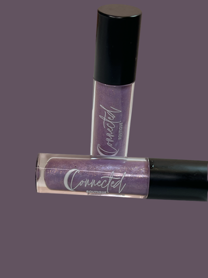 Nova - Purple Vanilla Lip Gloss Creamy Hydrating Shine
