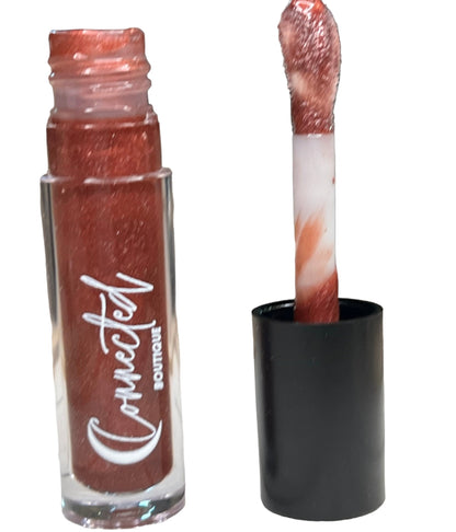Brownie - Reddish Brown Lip Gloss – Warm Natural Finish