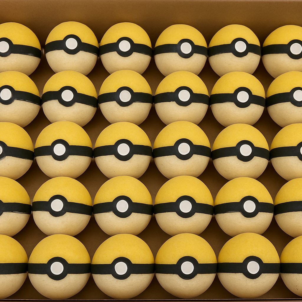 Pokéball Bath Bomb with blind surprise figure toy inside!