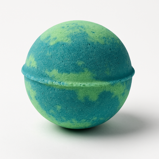 “Blazin’ Blueberry”  Marijuanna Scented High-Drating Bath Bomb