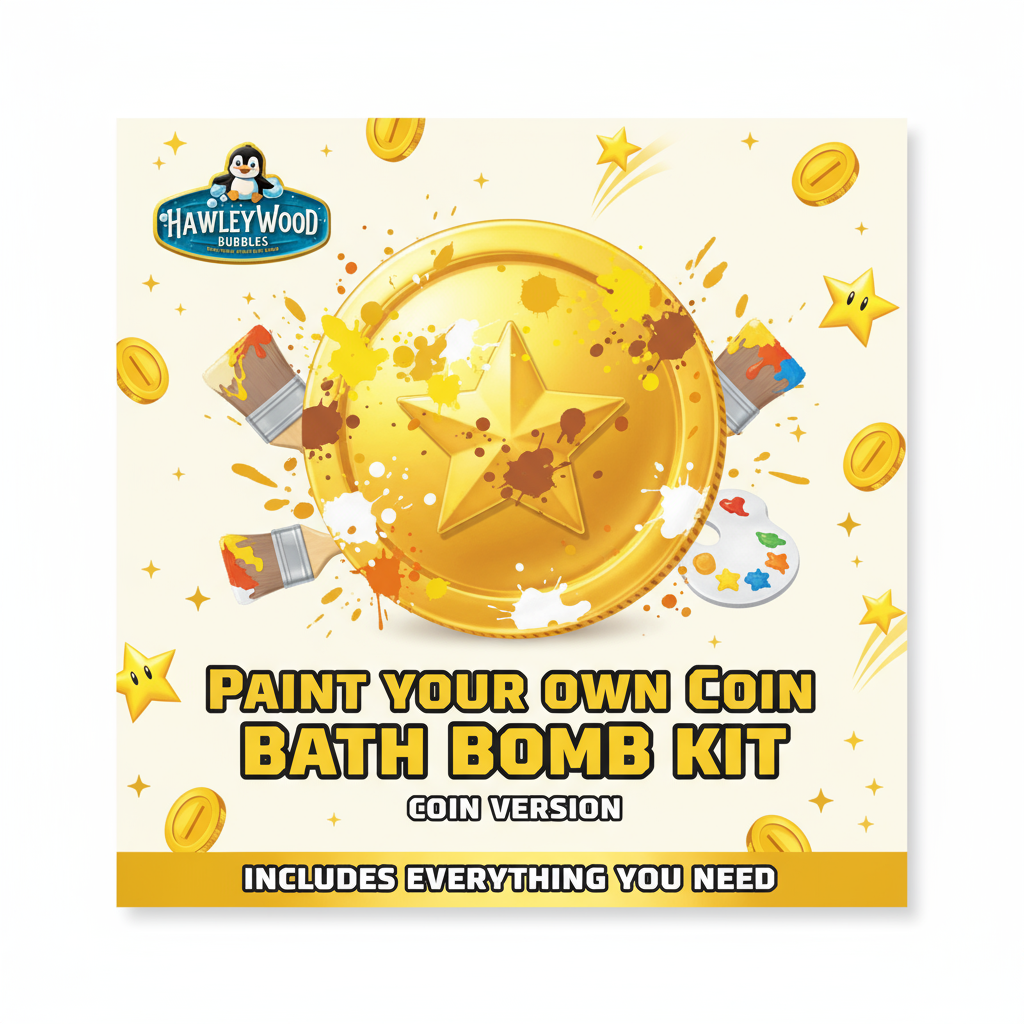 Paint Your Own Character Bath Bomb Kit