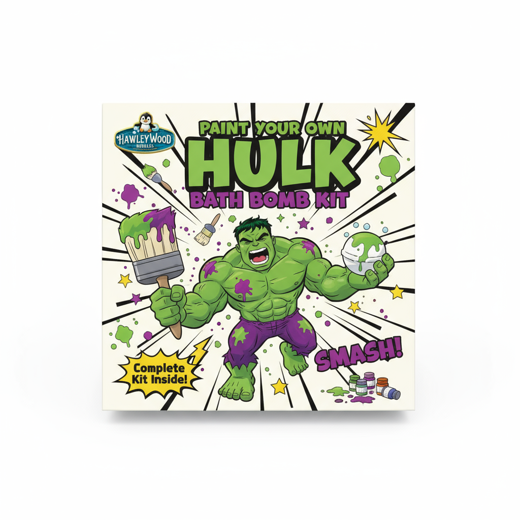 Paint Your Own Character Bath Bomb Kit