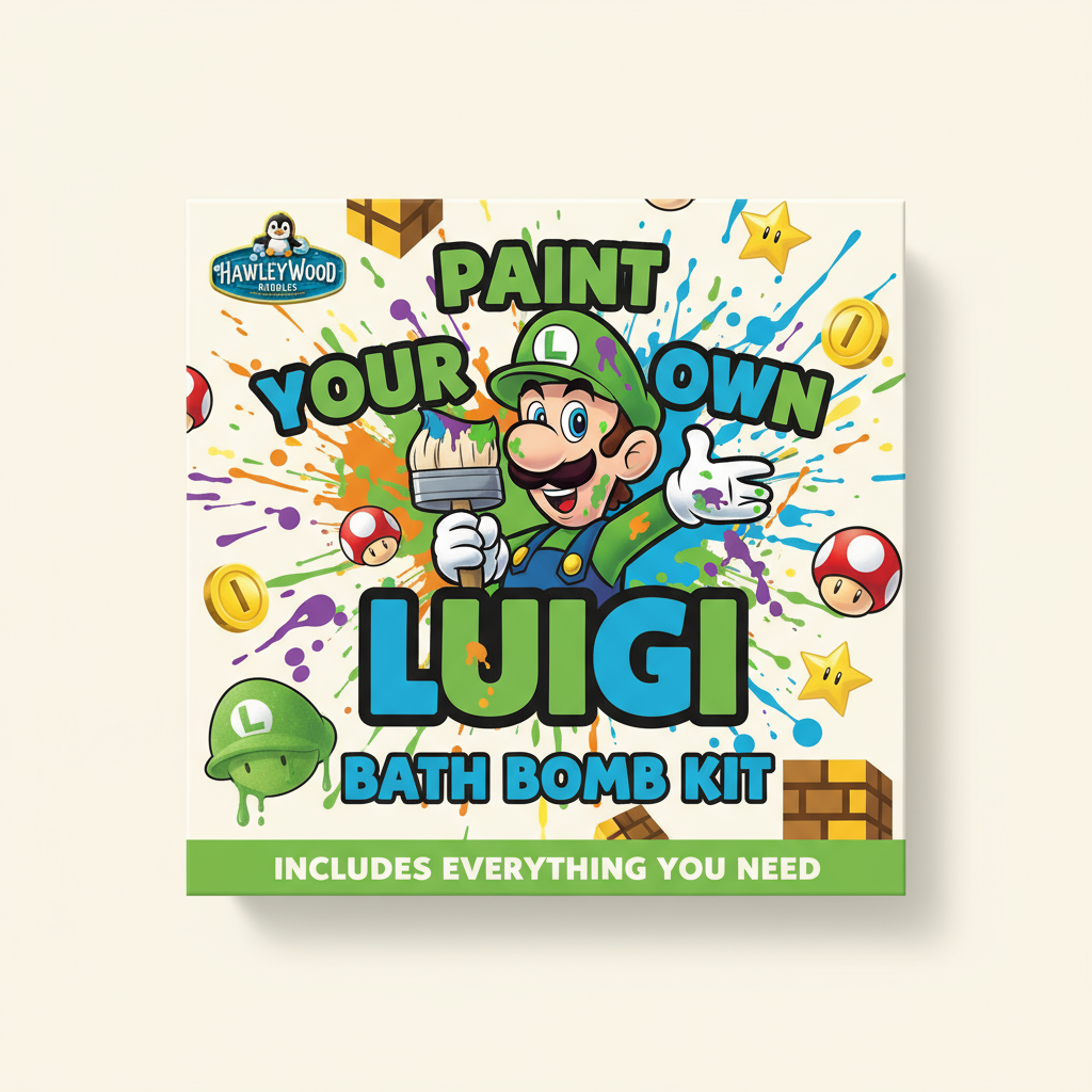 Paint Your Own Character Bath Bomb Kit