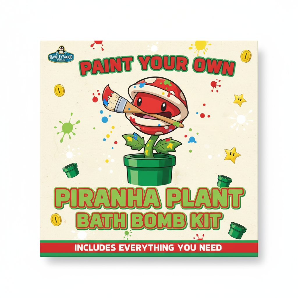 Paint Your Own Character Bath Bomb Kit