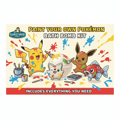 Pokéball Collection 6-Piece Bath Bomb Gift Set — Core Colors with Surprise Toys Inside!
