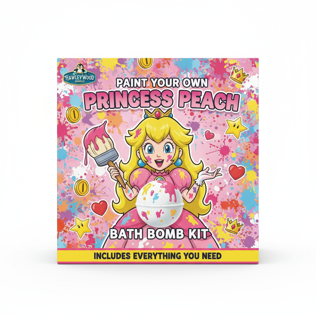 Paint Your Own Character Bath Bomb Kit