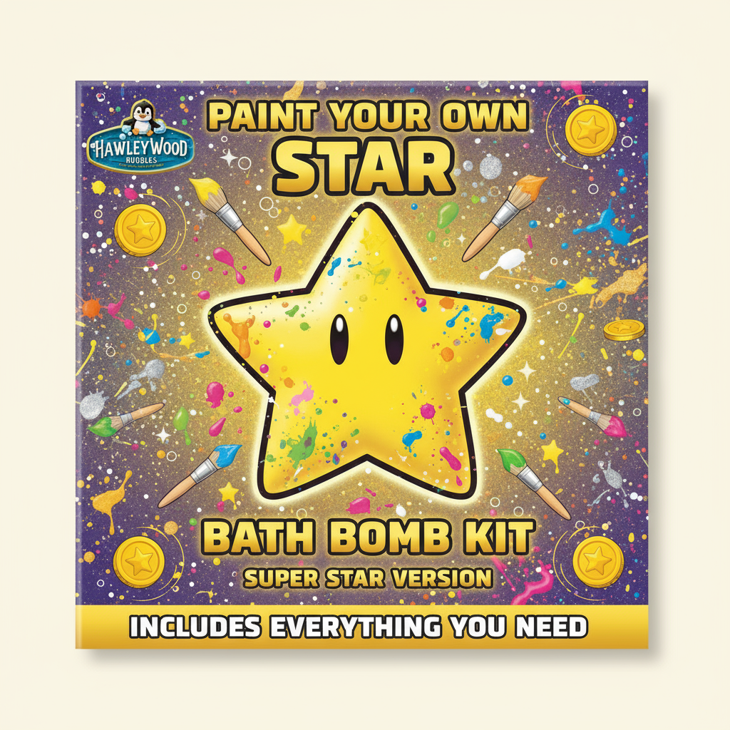 Paint Your Own Character Bath Bomb Kit