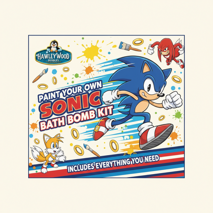 Paint Your Own Character Bath Bomb Kit