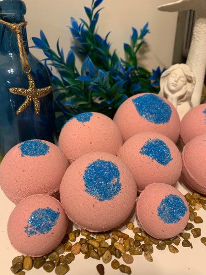 Beach Rose (glow in the dark) Bath Bomb