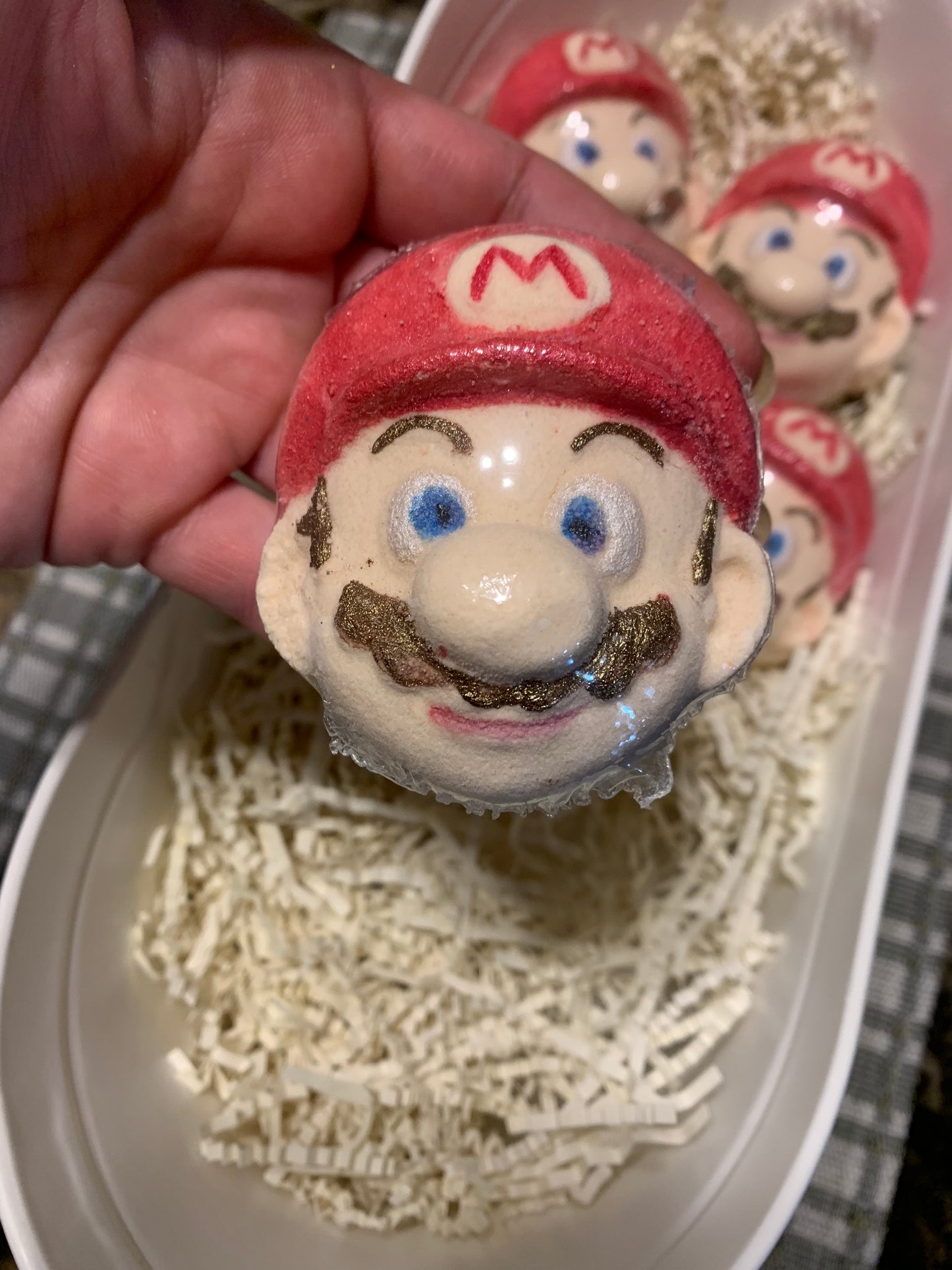 Mario Bros. Character Bath Bombs