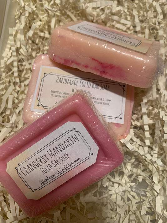 Cranberry Mandarin Solid Soap Bar