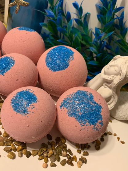 Beach Rose (glow in the dark) Bath Bomb