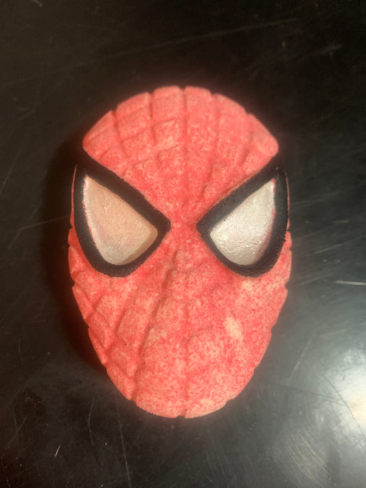 Spider Boy Man Bath Bomb with Toy Inside!