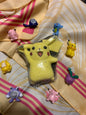 Pika Mouse Anime Gaming Fighting Character with surprise toy inside