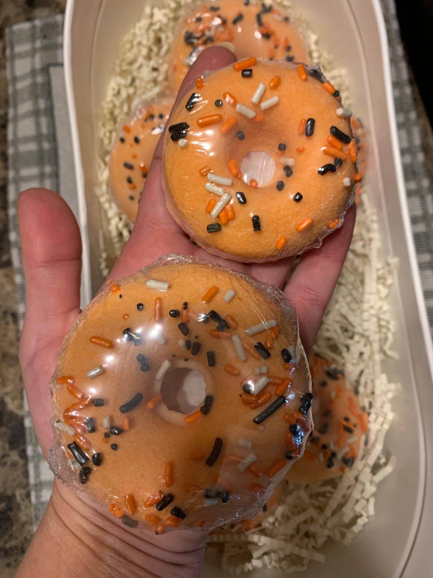 Halloween Harvest Donut Bath Bomb