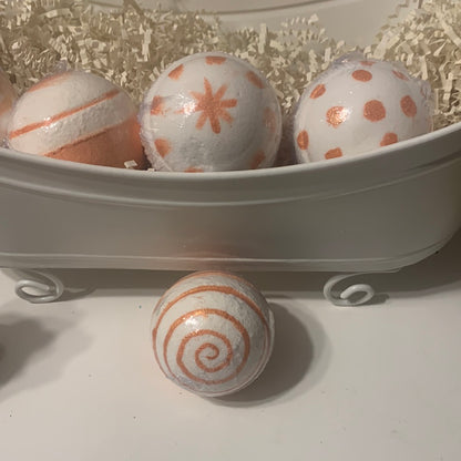 Mango, Peach & Orange Bath Bomb