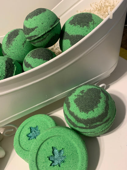 Marijuanna “Dope Soap” Bath Bombs