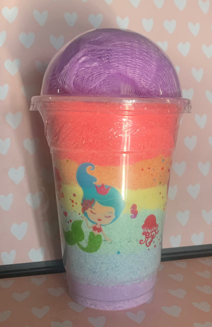 Rainbow Mermaid Bath Bomb Powder