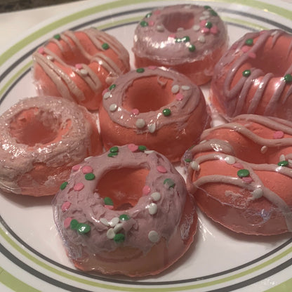 Strawberry Apple Donut Bath Bomb