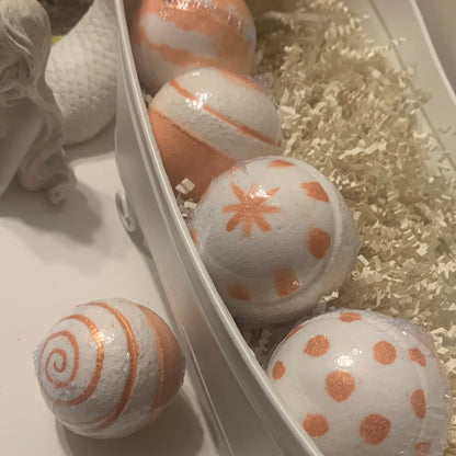 Mango, Peach & Orange Bath Bomb