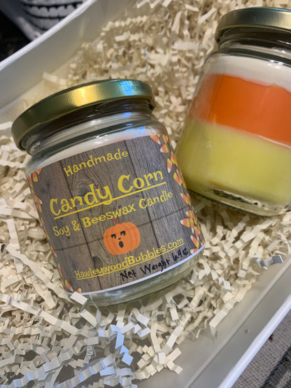 Candy Corn Candle