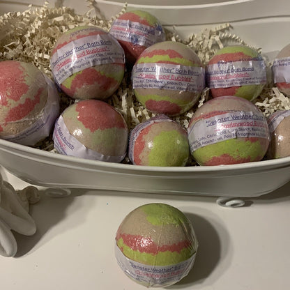 “Sweater Weather” Bath Bomb