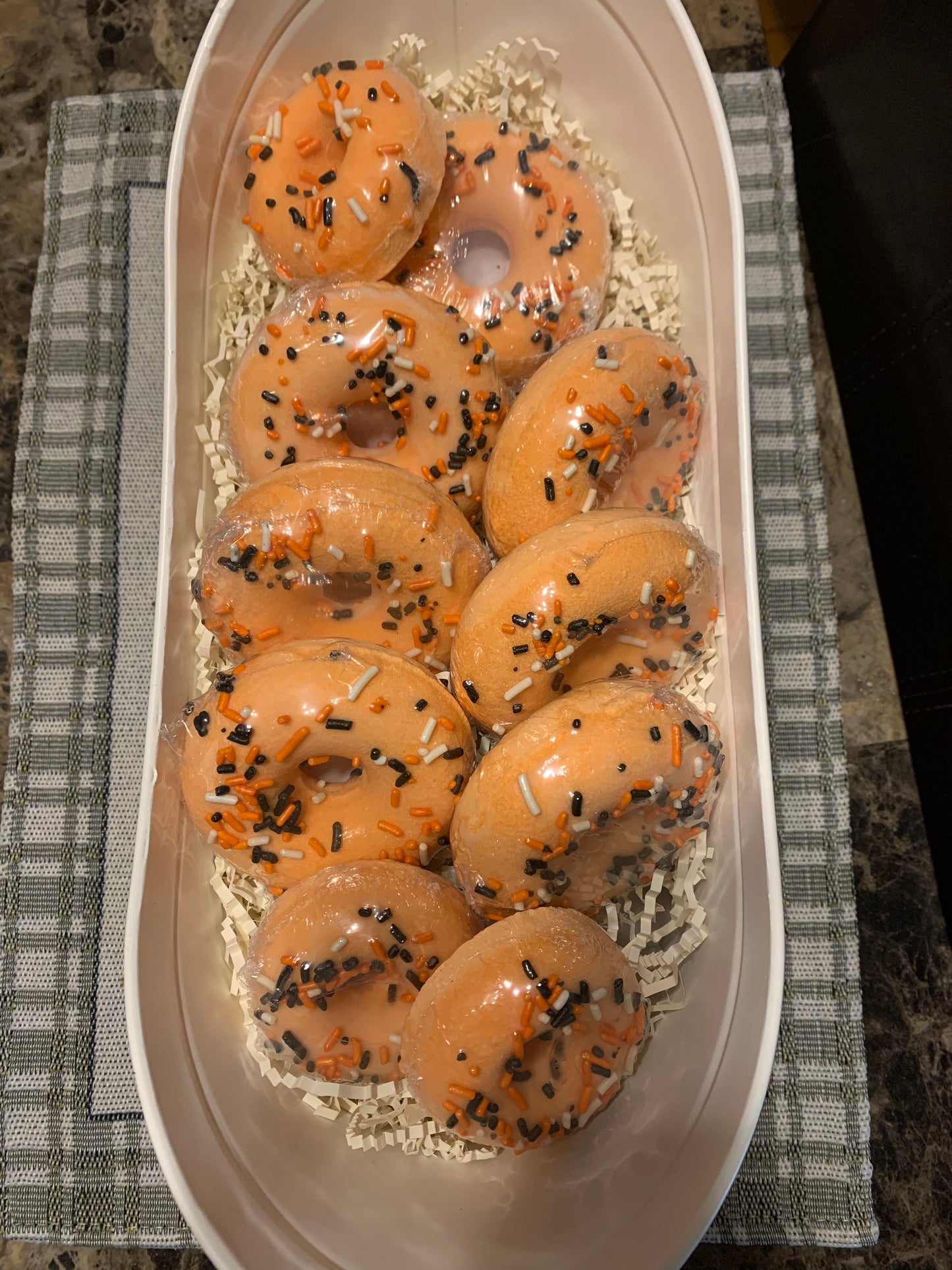 Halloween Harvest Donut Bath Bomb